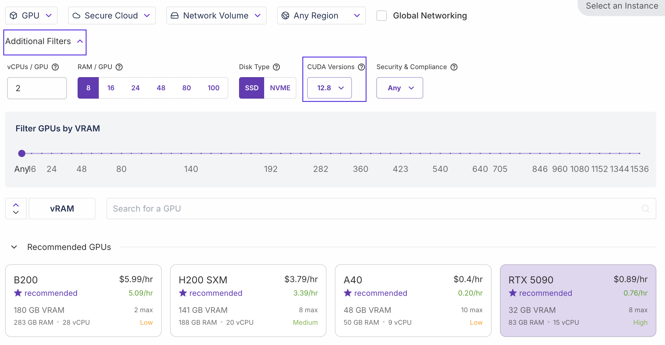 วิธีเข้าใช้งาน ComfyUI บน Runpod.io เลือกการ์ดจอได้